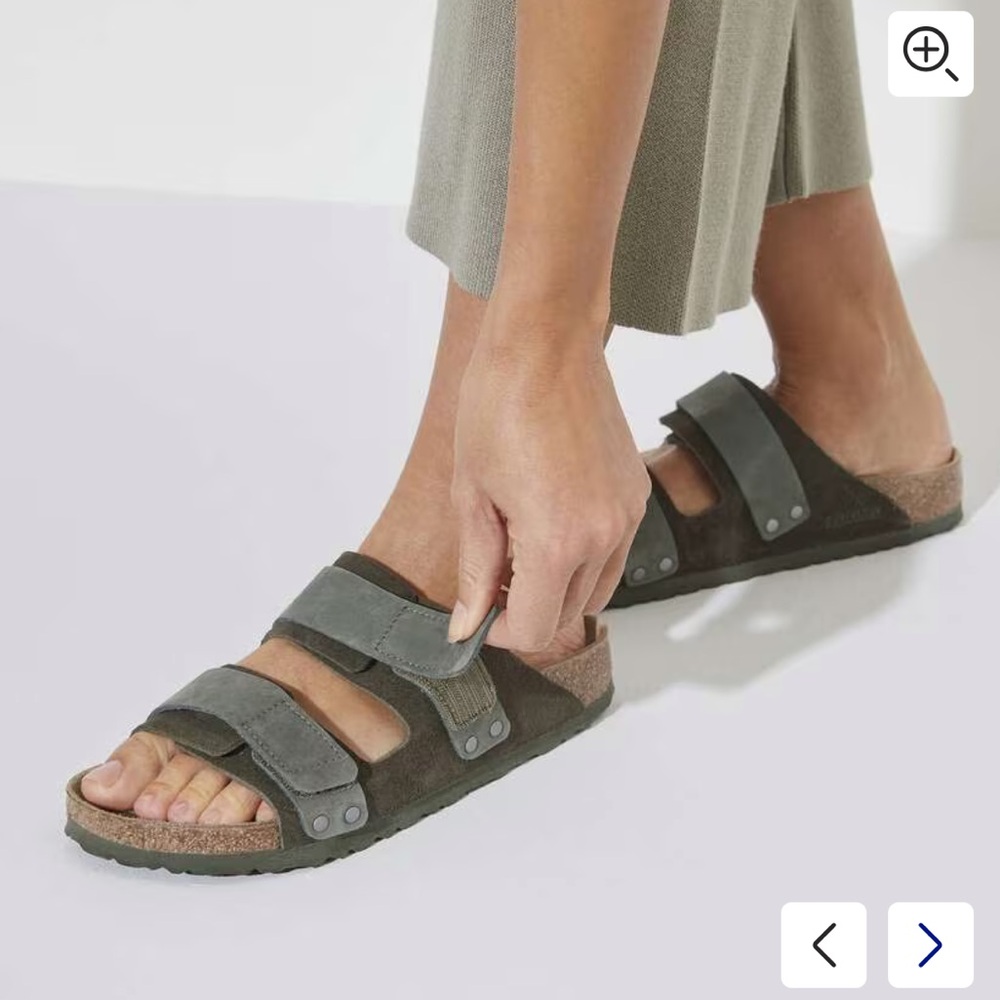 Birkenstock Women's Uji Sandals in Thyme (size 39)